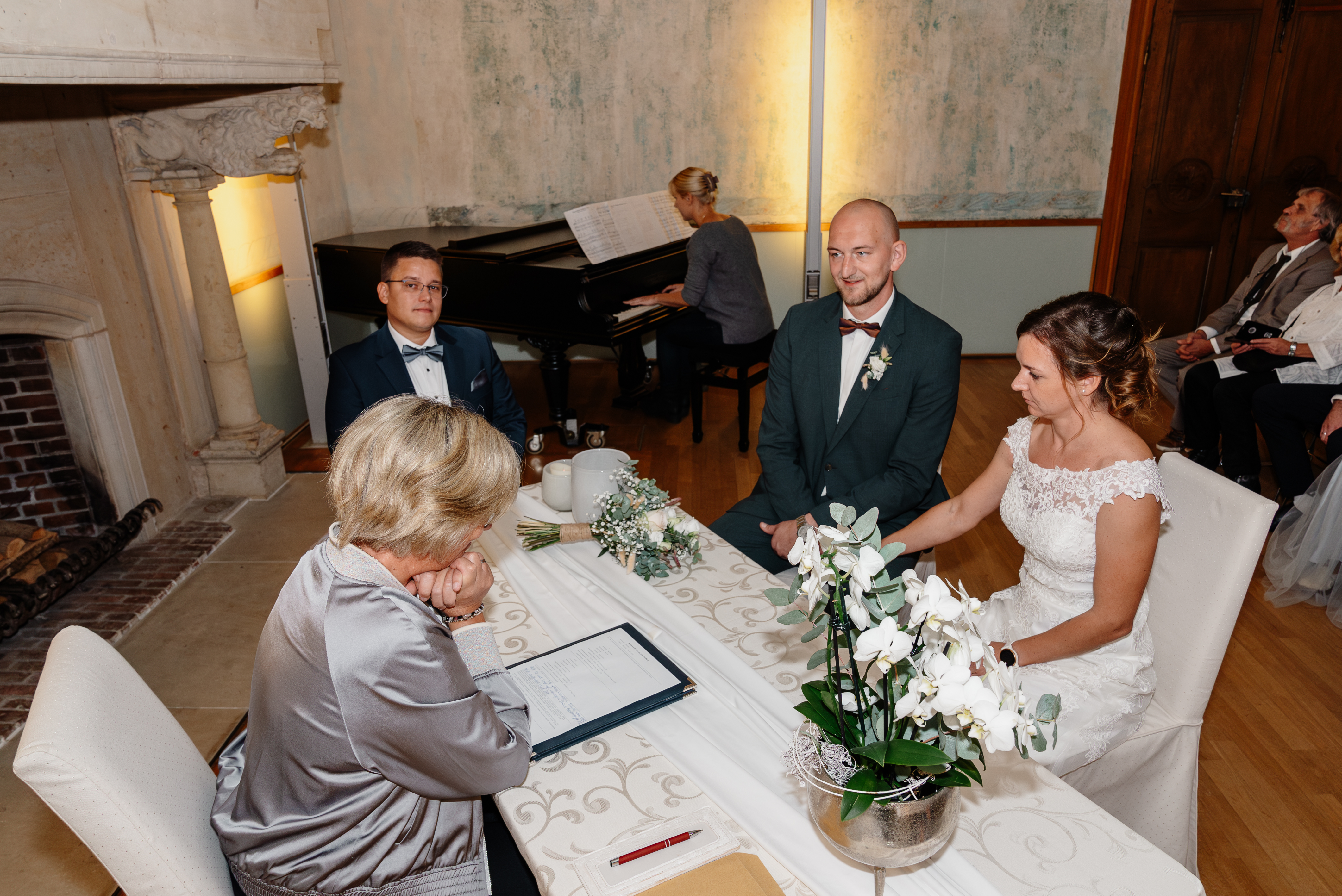 Brautpaar Standesamt Trauung Bentlage