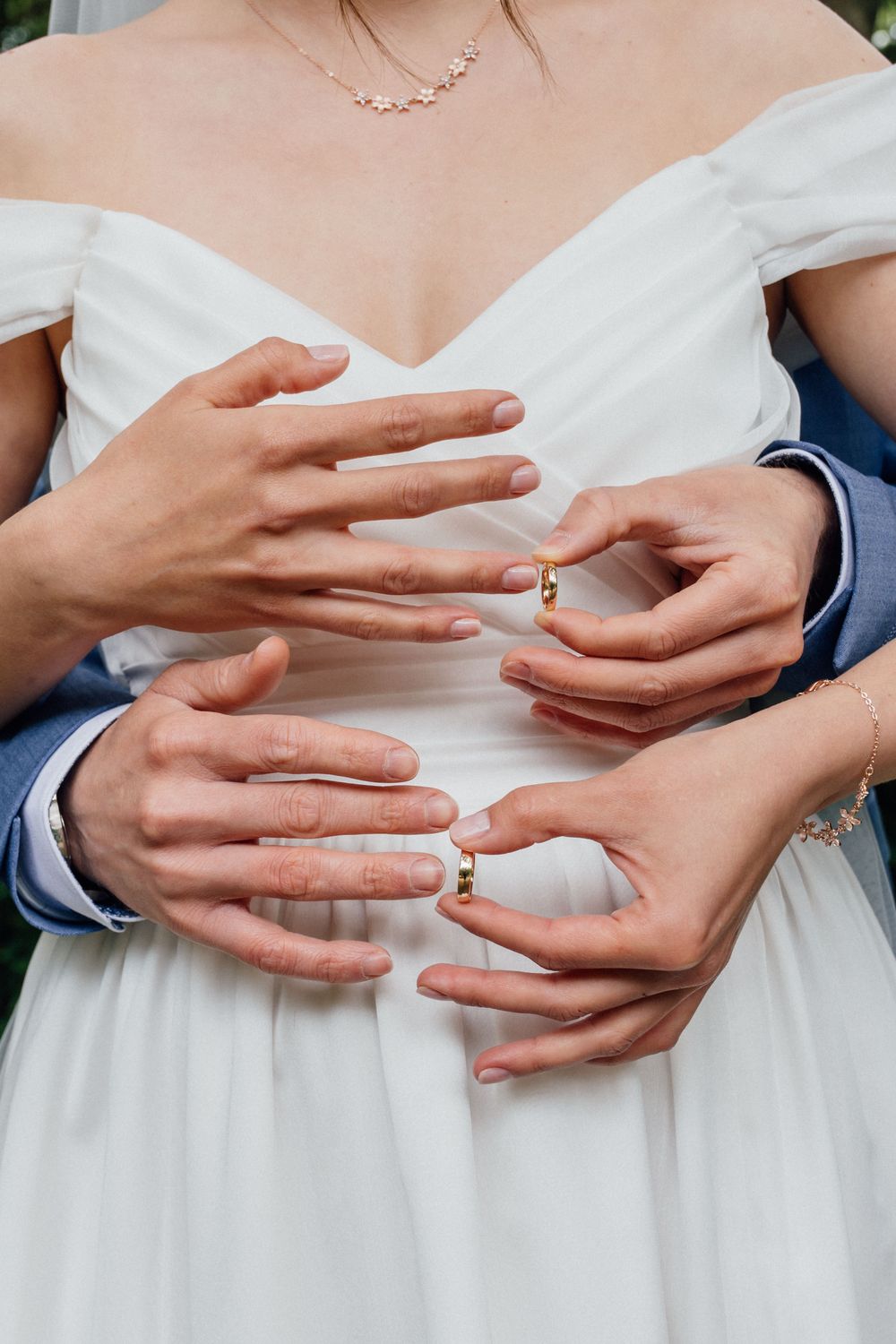 Brautpaarshooting Ringtausch Hochzeit
