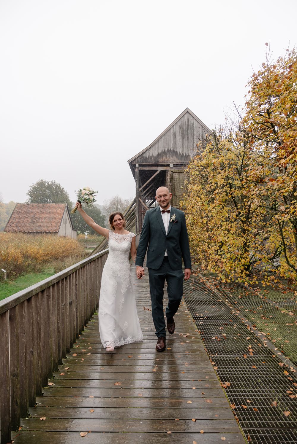 Brautpaarshooting Saline Rheine Hochzeit
